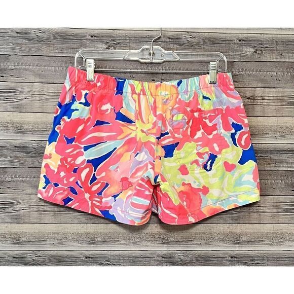 Lilly Pulitzer Pull On Shorts In Multi Playa Hermosa Sz Small - Picture 3 of 9
